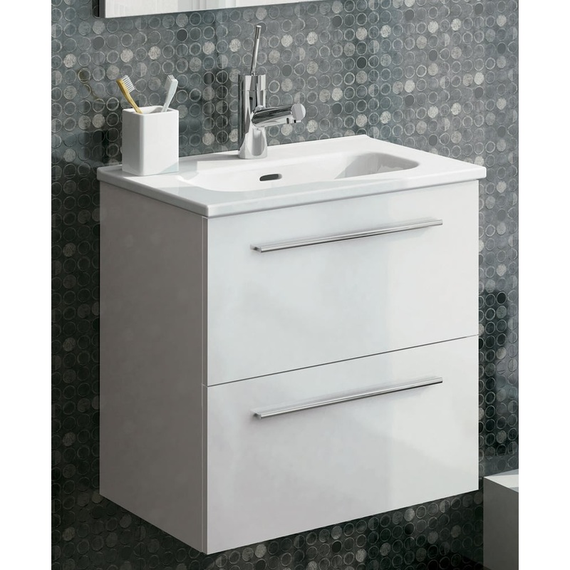 PARIS Wall Hung Two Drawer Vanity Unit
